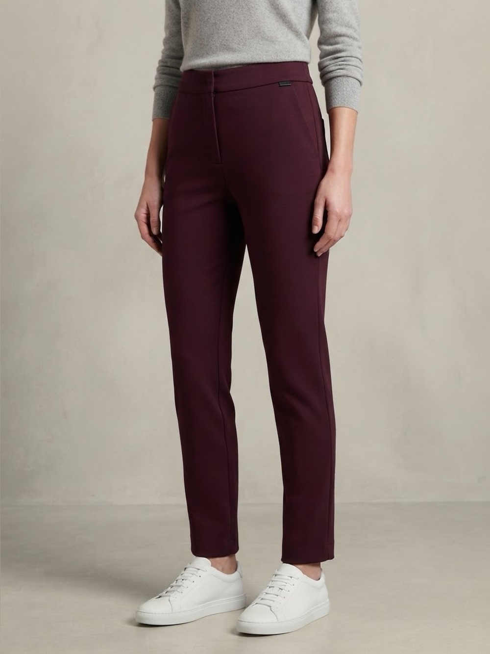 G/FORE Port Double Knit Cigarette High Rise Stretch Trouser Size 4